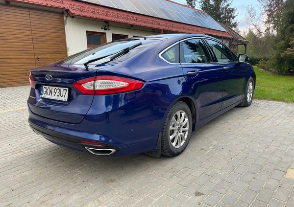 Ford Mondeo cena 58200 przebieg: 171500, rok produkcji 2015 z Duszniki-Zdrój małe 67